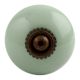 Solid Light Grey Antique Fitting Ceramic Dresser Knob